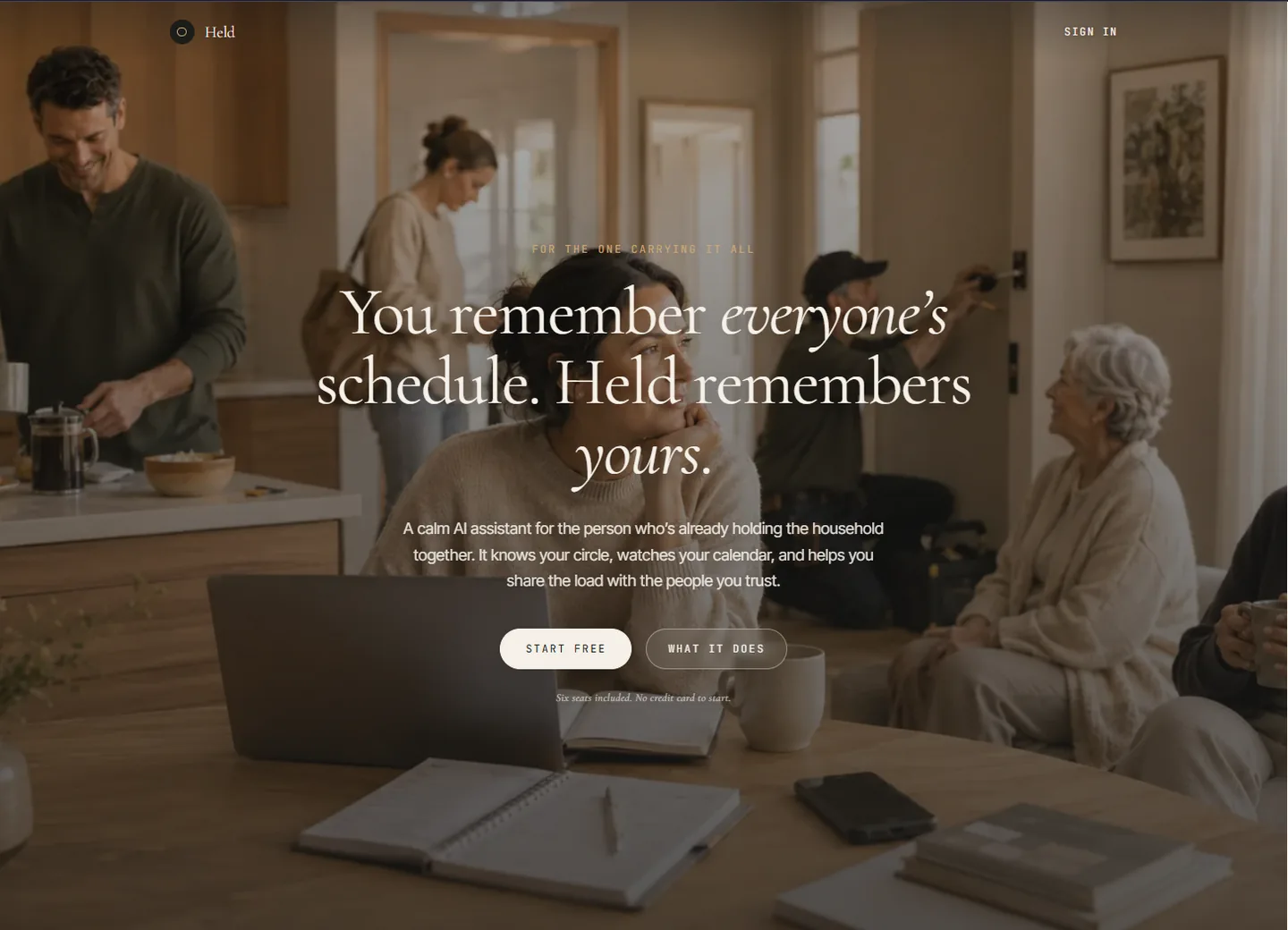 Held website
